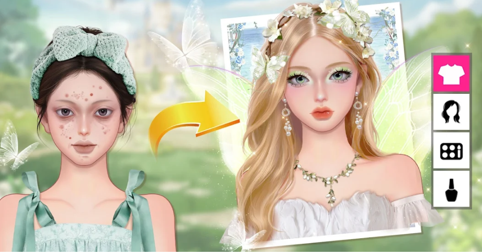 Color Reveal Surprise Doll Game